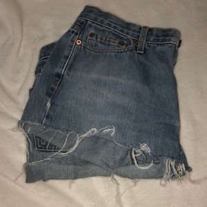 Cut off jean shorts